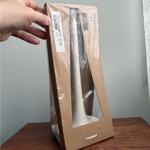 Vintage IKEA Kallt Tabletop Light Lamp Early 00s Rare White Unopened Battery Op - Picture 6 of 14